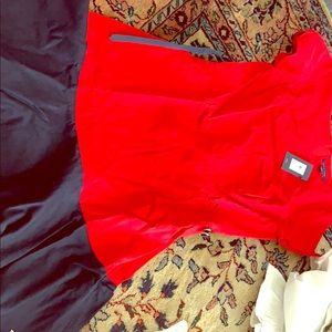 Tommy red and blue dress